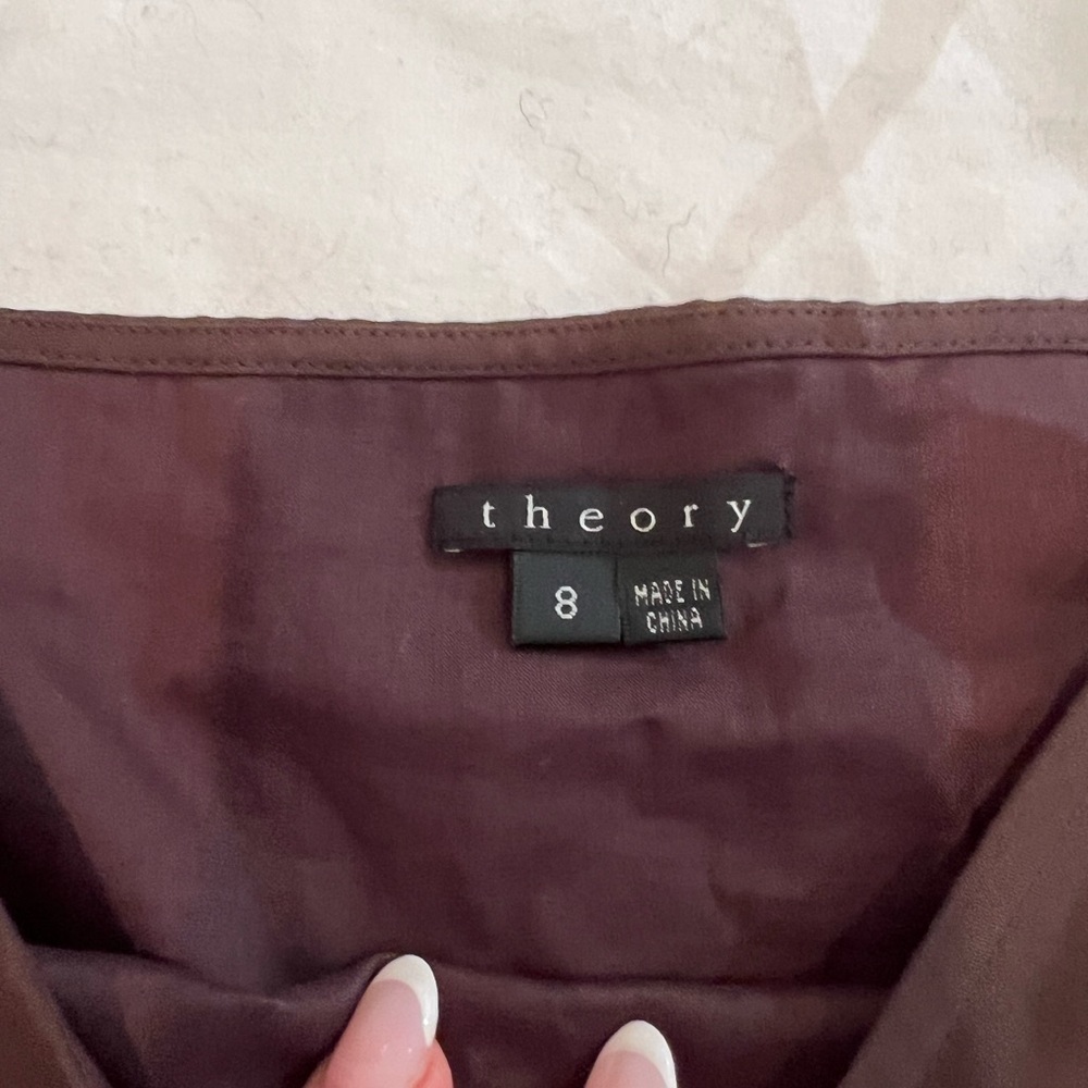 Brown Theory Summer Dress - Size 8 View 2